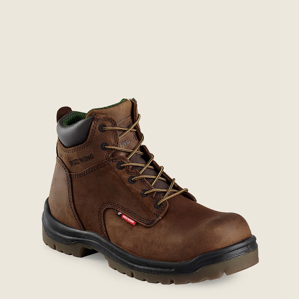 Red Wing Safety Boots King Toe® - 6-Inch Toe - Brune - Herre 2764-JZBMA